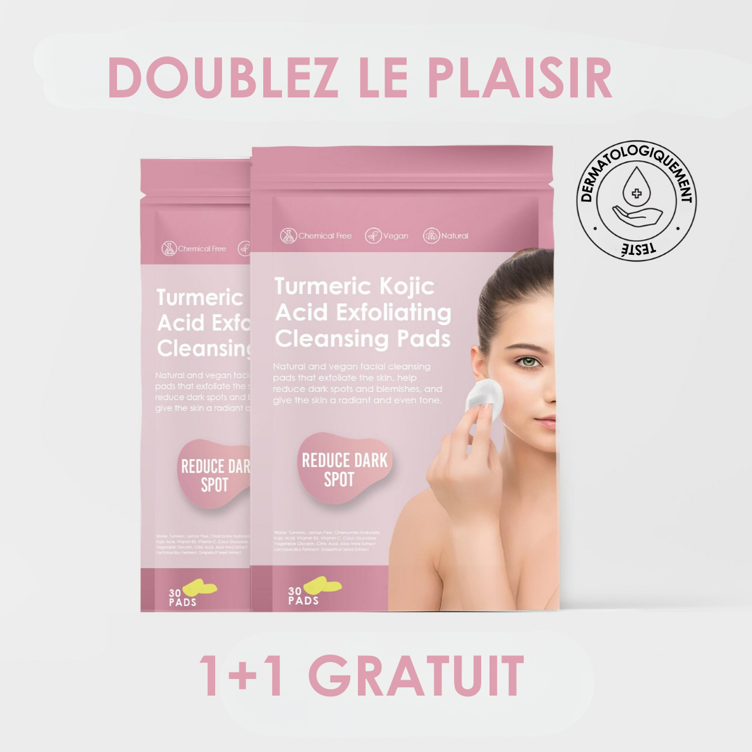 Tampons au Kojic/Curcuma